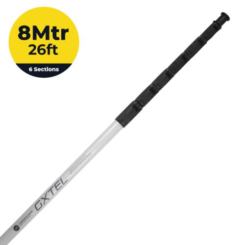 8mtr extendable camera pole GXTEL 6 section